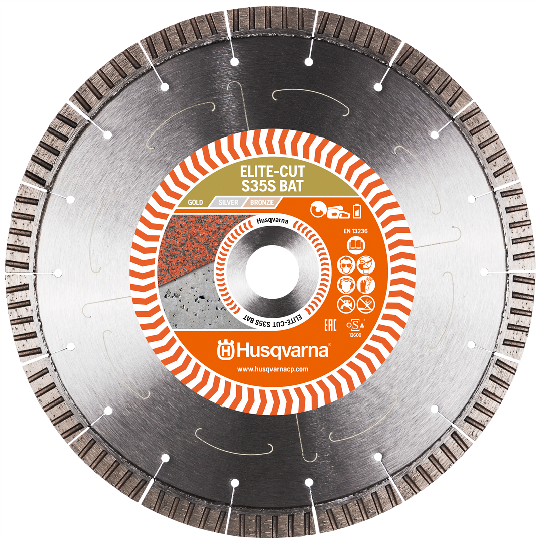 Husqvarna Elite-Cut S35S Flaggermus 230 12 22,2