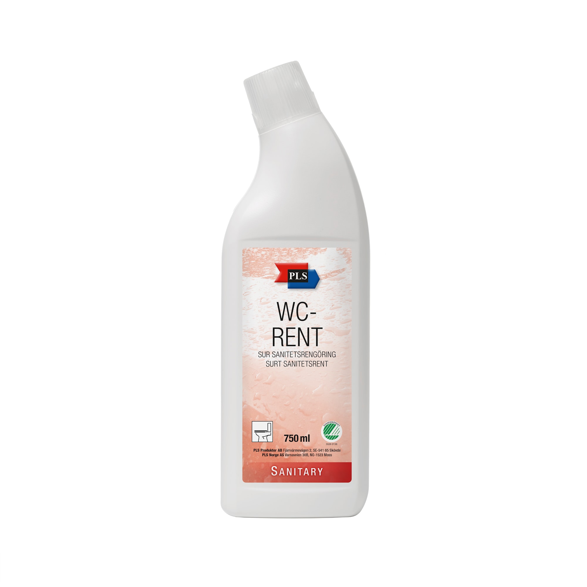 Duab Sanitetsrent WC-rent PLS 750ml -