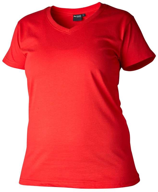 Top Swede T-Shirt 202 Dam Röd XL