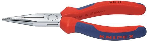 Knipex Flacktång 3025 2K, lång, form 2
