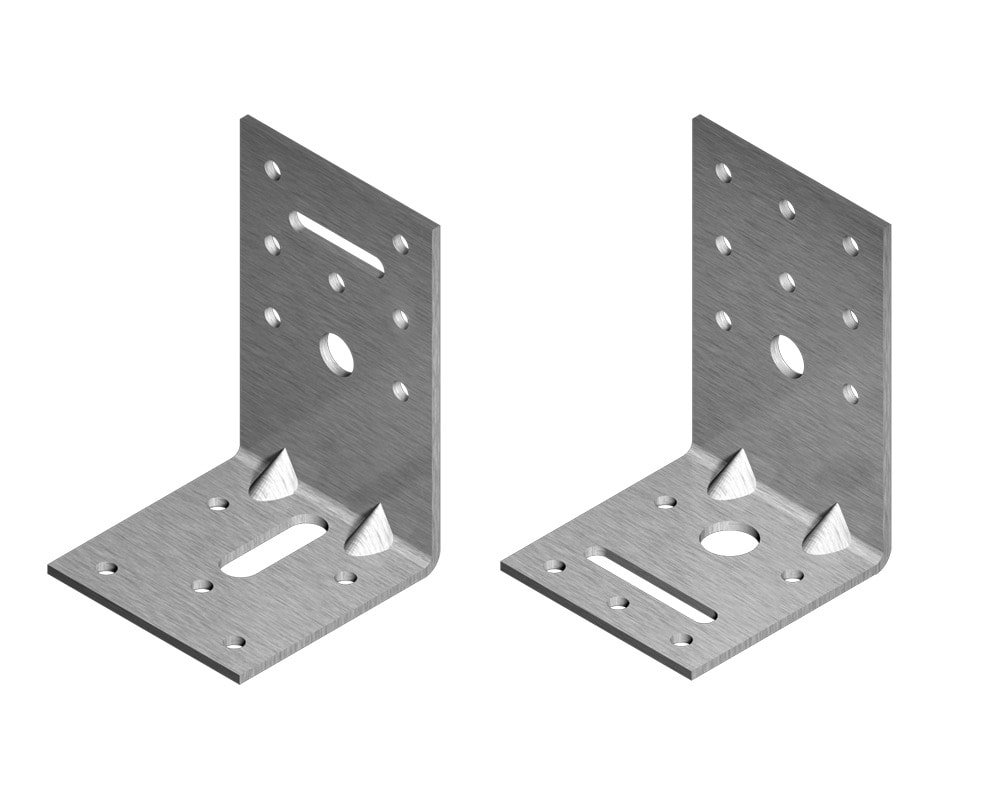 Arvid Nilsson Vinkel 60x60x90x2,5 ø6/10x40 MF-VF 50-pakke