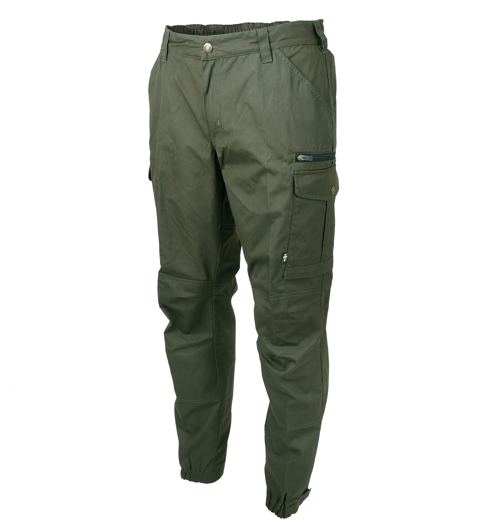 Woodline Aspudde Fritidsbyxor Herr Grön