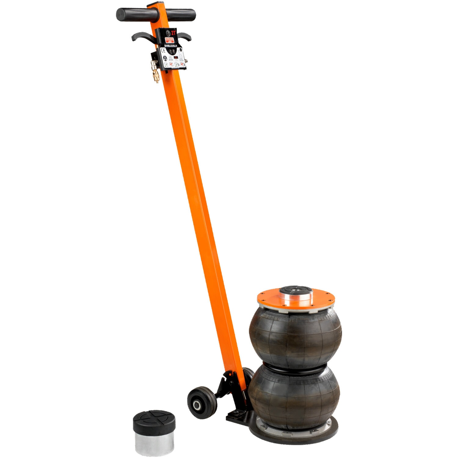 Bahco Domkraft BH9BJ22SLH 2 ton tryckluft, tvåsteg, lång