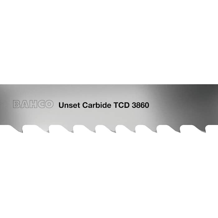 Bahco Båndsagblad Unset Carbide 3860 TCD HM