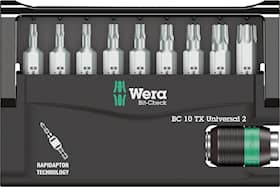 Wera Bitssortiment Rapidaptor Torx T6-40 9 delar