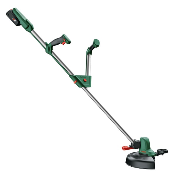 Bosch gresstrimmer Universalgrasklipper 18V med 1x2,5Ah batteri og lader