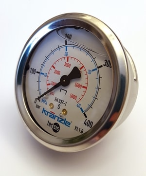 Kränzle Manometer 63Mm 0-400Bar
