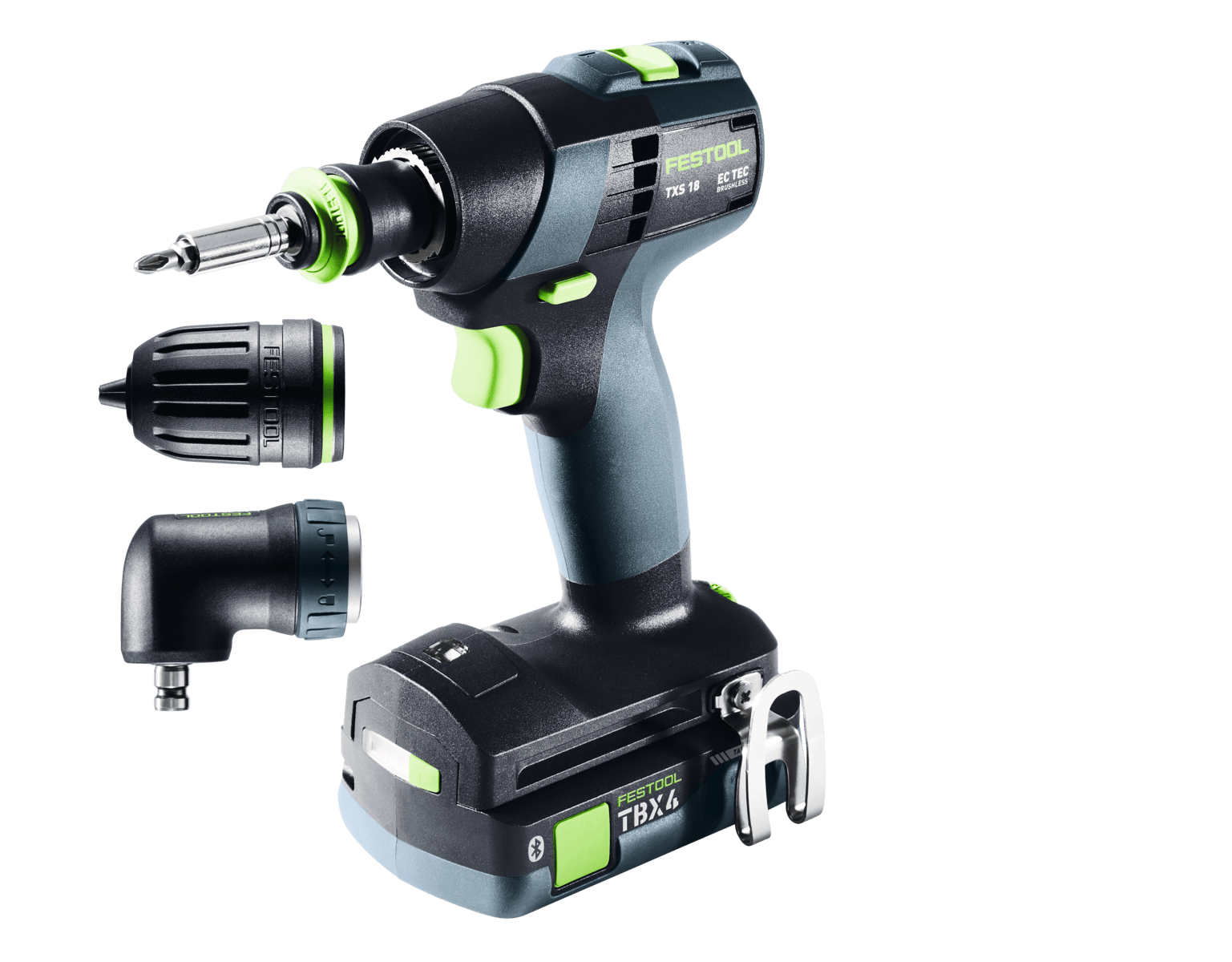 Festool Skruvdragare TXS 18 TBX4,0 I-Set med Batteri & Laddare