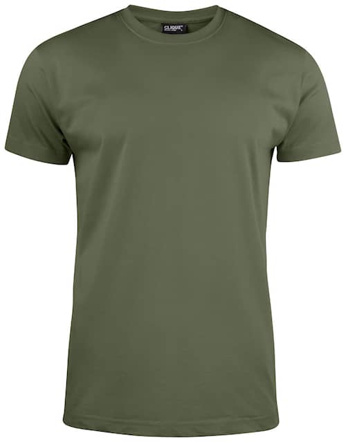 Clique T-shirt Herr, Army Green