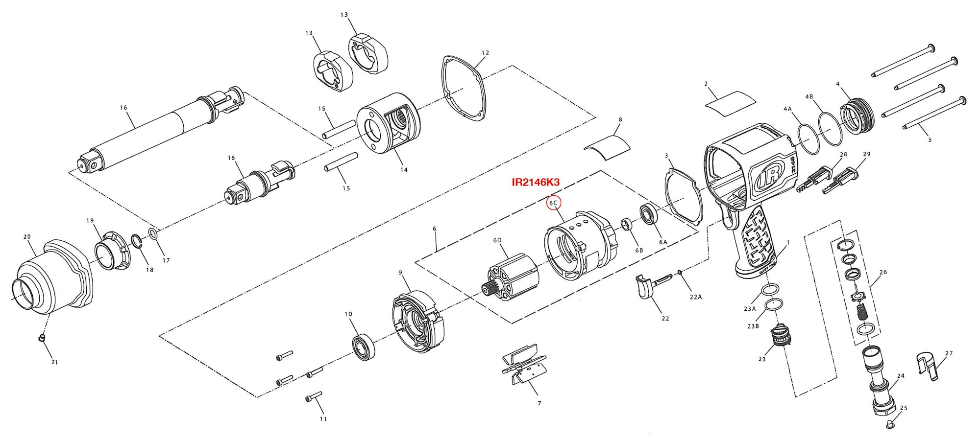 Ingersoll Rand Cylinder 2146