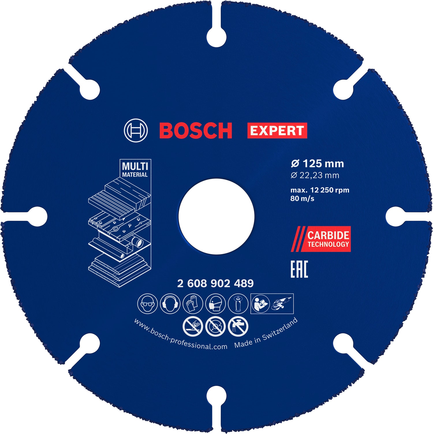 Bosch Kapskiva Multiwheel 125mm Hm Exp