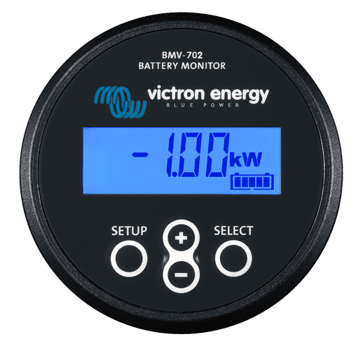 Battery Monitor BMV-702 BLACK inklusive 500A shunt