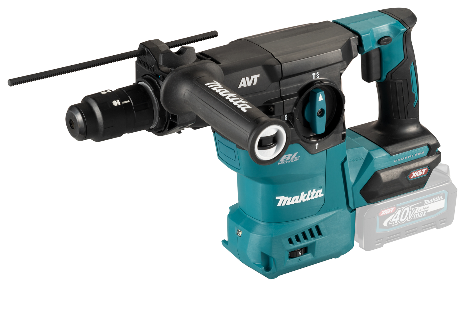 Makita borhammer XGT ®HR009G 40V, 3,9J uten batteri og lader