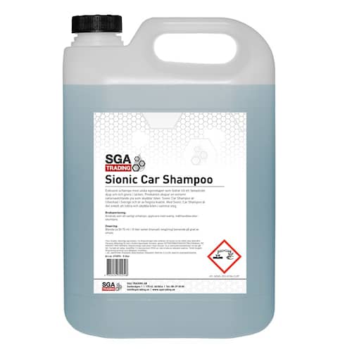 SGA Sionic Car Shampoo, bilshampoo