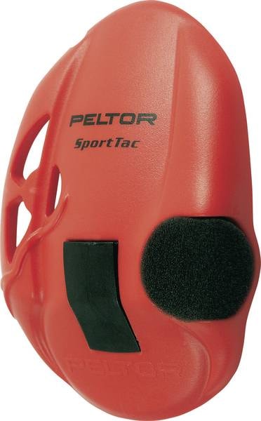 3M™ PELTOR™ SportTac™ Kåpeskall, røde, 210100-478-RD