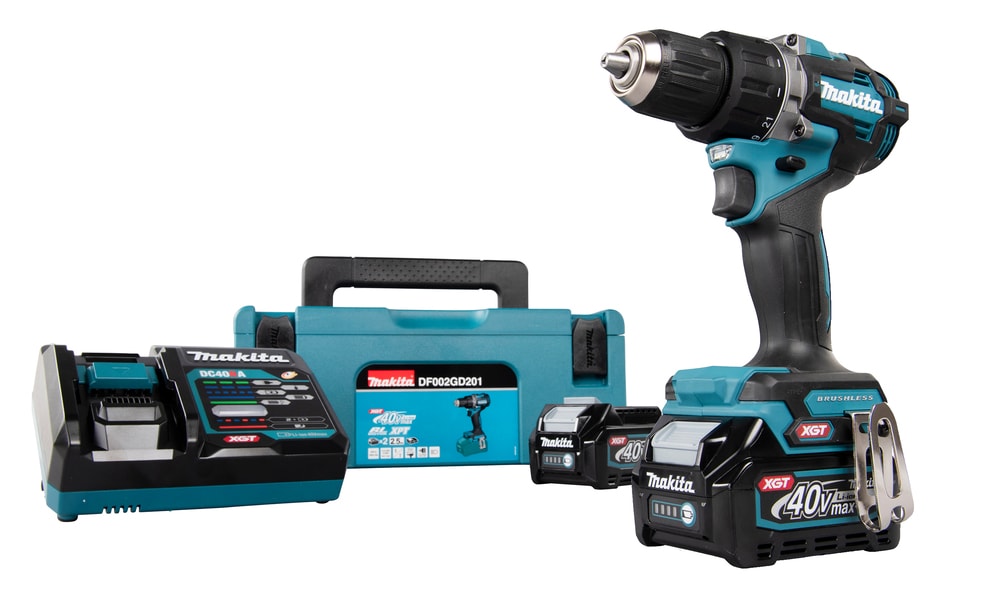 Makita Borskrutrekker XGT® 40V max, 64 Nm, 0 – 2 200 min⁻¹