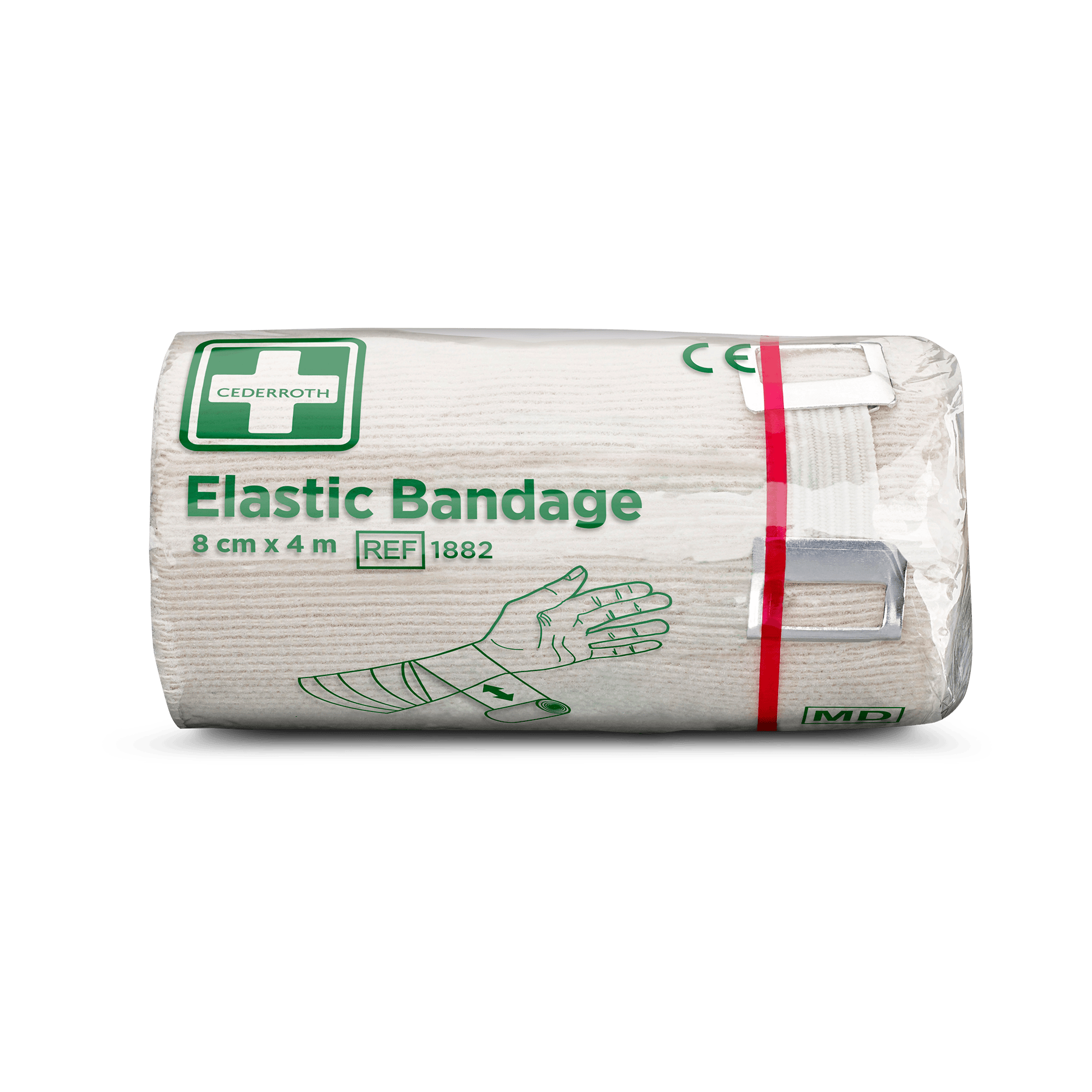 Cederroth Refill Elastiskt Bandage, 8cm x 4m