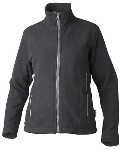 Top Swede Fleecejacka 1642 Dam Svart XL