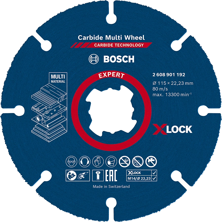 Bosch Cutting disc XL Multiwheel HM 115mm