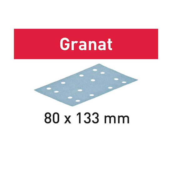 Festool Slippapper Granat 80x133mm StickFix P
