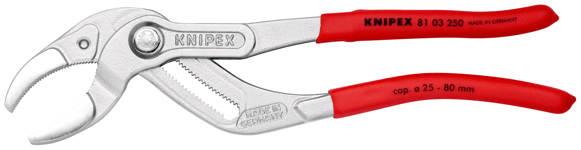 Knipex Sifon Griptång 8103250 250mm, för vattenlås & kopplingar