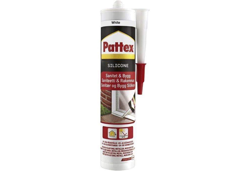 Pattex Bygg- & sanitetssilikon 280ml