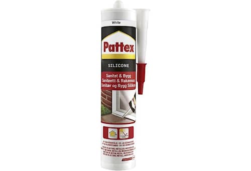 Pattex Bygg- & sanitetssilikon 280ml