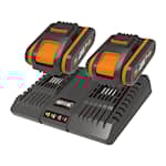 Worx 20V 2 X 2.0Ah Battery Kit