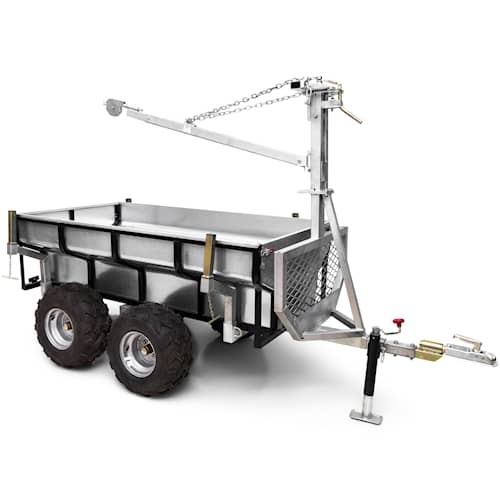 Metalcraft Skogs- och timmervagn ATV