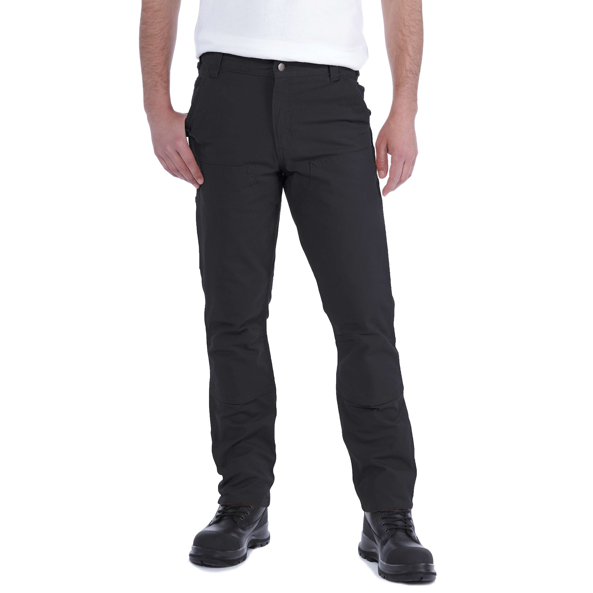 Carhartt Stretch Duck Double Front Byxor Herr Black