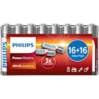 Philips Batteri Power AAA/LR03 32-pack