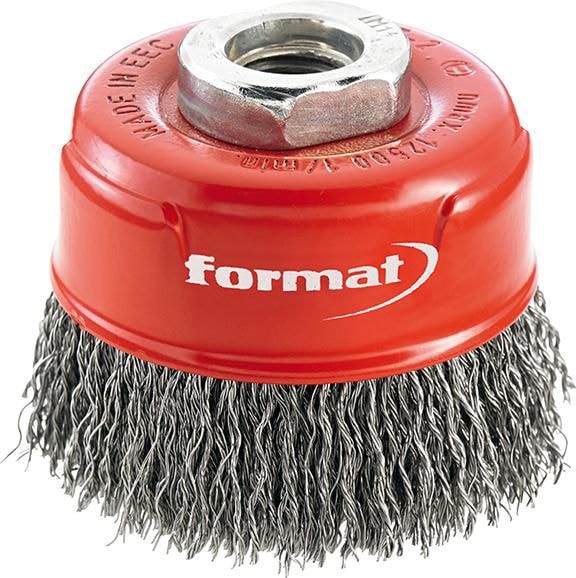 Format Axialborste M14 0,30mm, tvinnad, stål