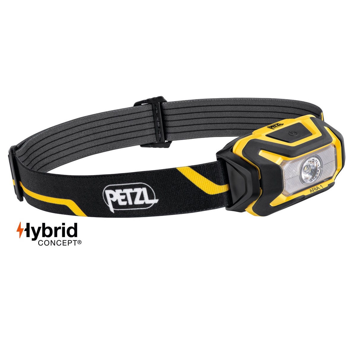 Petzl hodelykt ARIA 1, 350 LM svart/gul