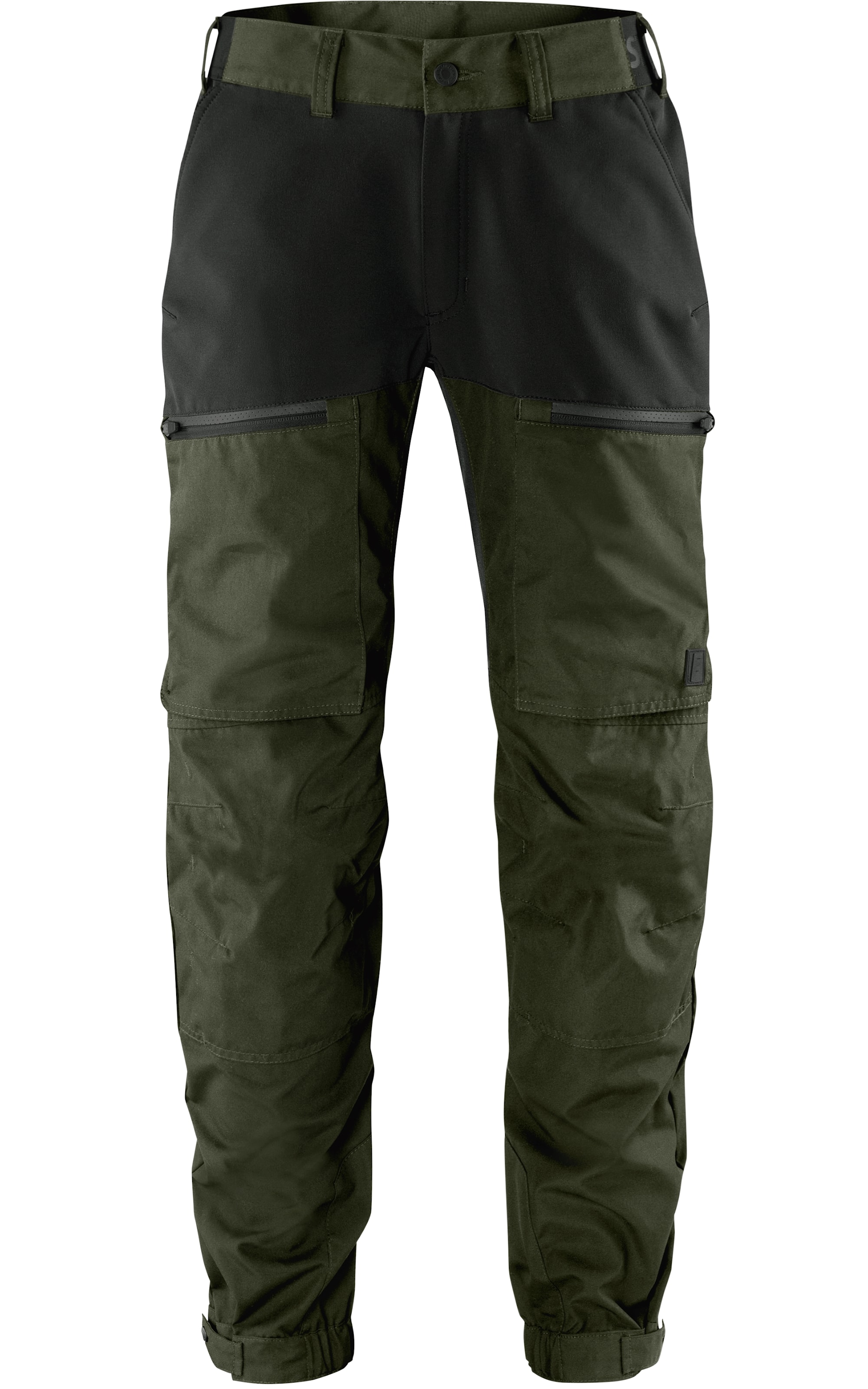 Fristads Byxa Carbon Semistretch Militärgrön/Svart L