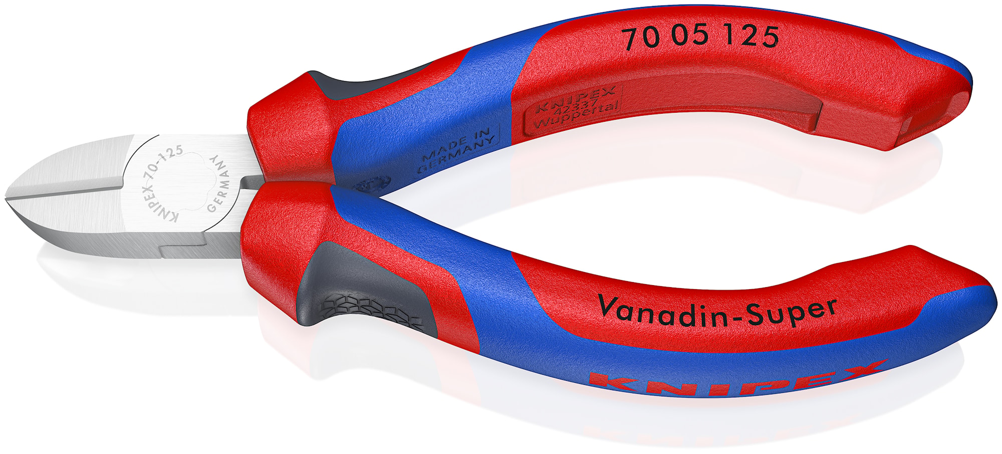 Knipex Sidavbitare 7005 2K, kromad
