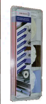 Dronco Polerset för borrmaskin 100mm, pasta och spindel