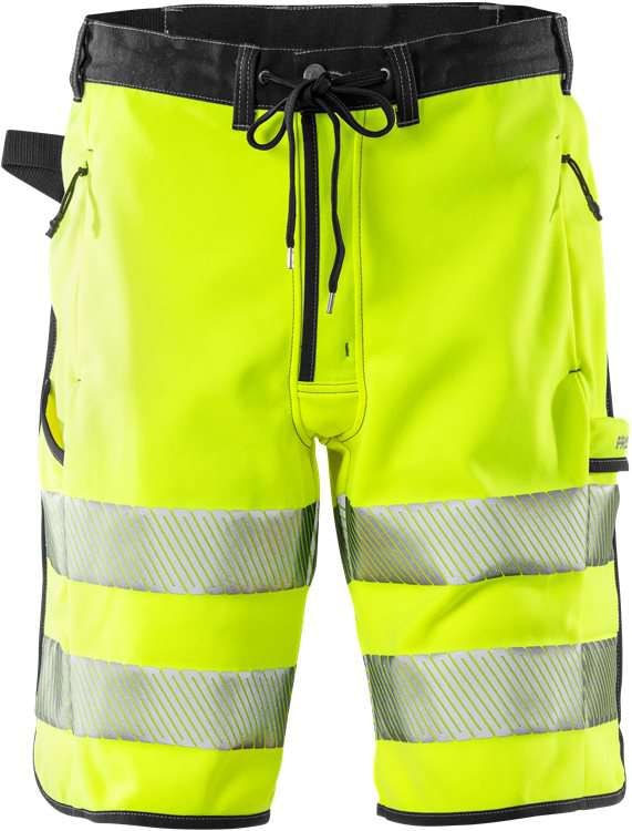 Fristads Shorts Kl 2 2513 SSL VarselGul  S