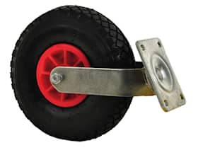Kongamek Svart/Rød Pnumatiske hjul