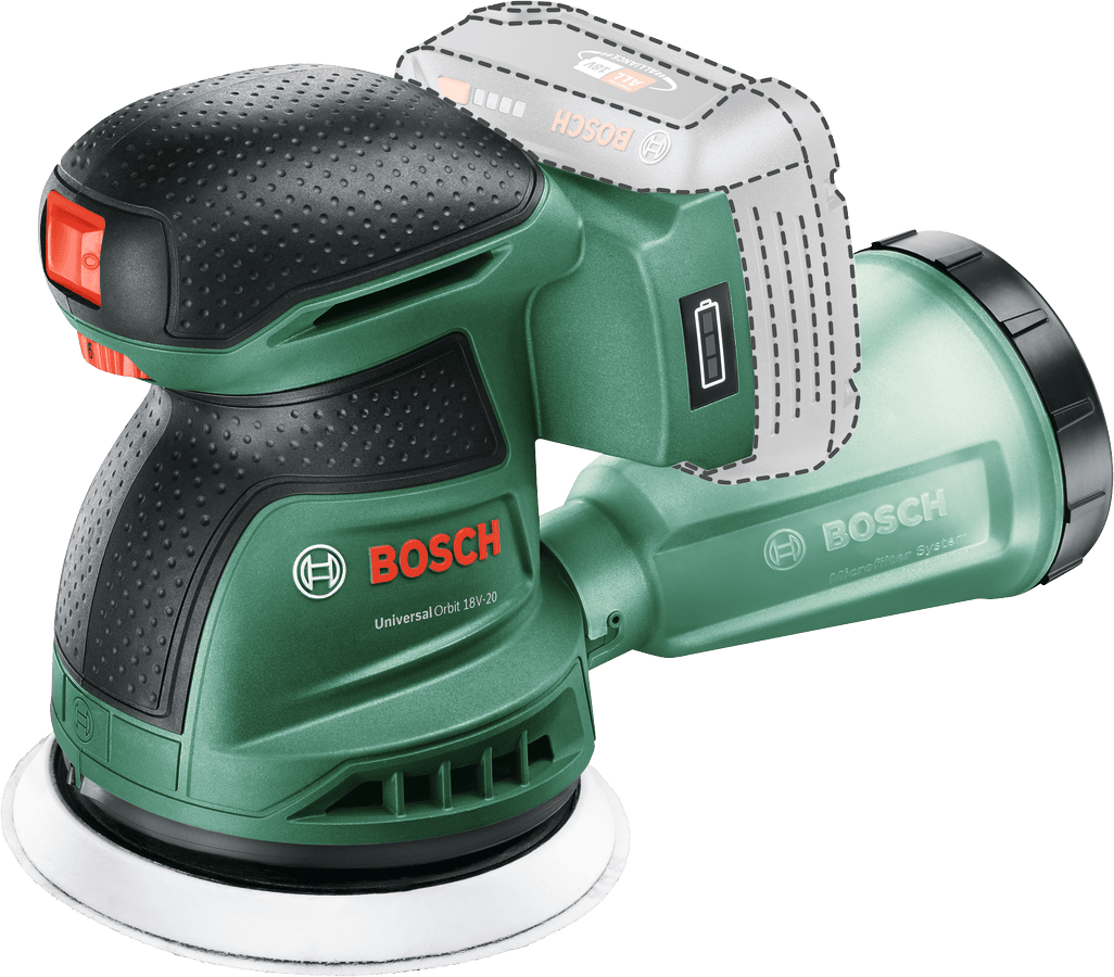 Bosch DIY Excenterslip Universalorbit 18V-20