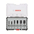 Bosch Sett med fresejern, 6 notfreser, 6 mm tange
