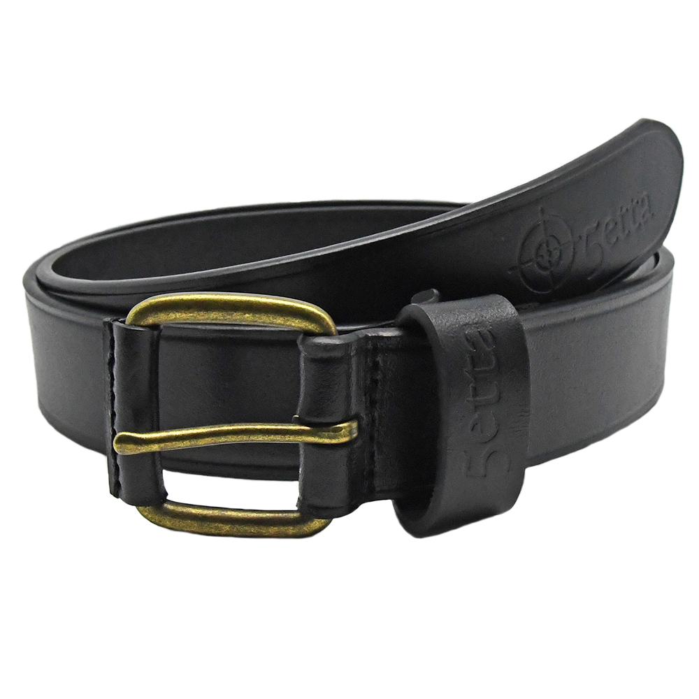 5etta Läderbälte Svart 35 mm