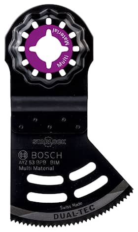 Bosch AYZ 53 BPB Dual-Tec-blad 53 x 40 mm