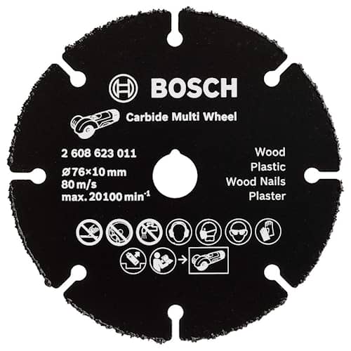 Bosch Carbide Multi Wheel-skæreskive