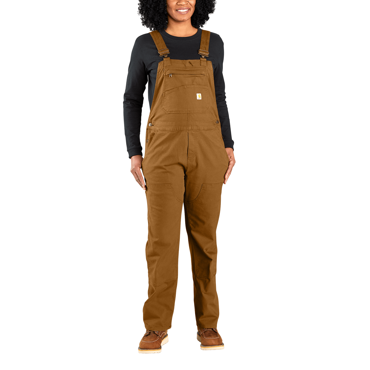 Carhartt Ashland Bib Overall Dam Carhartt Brown