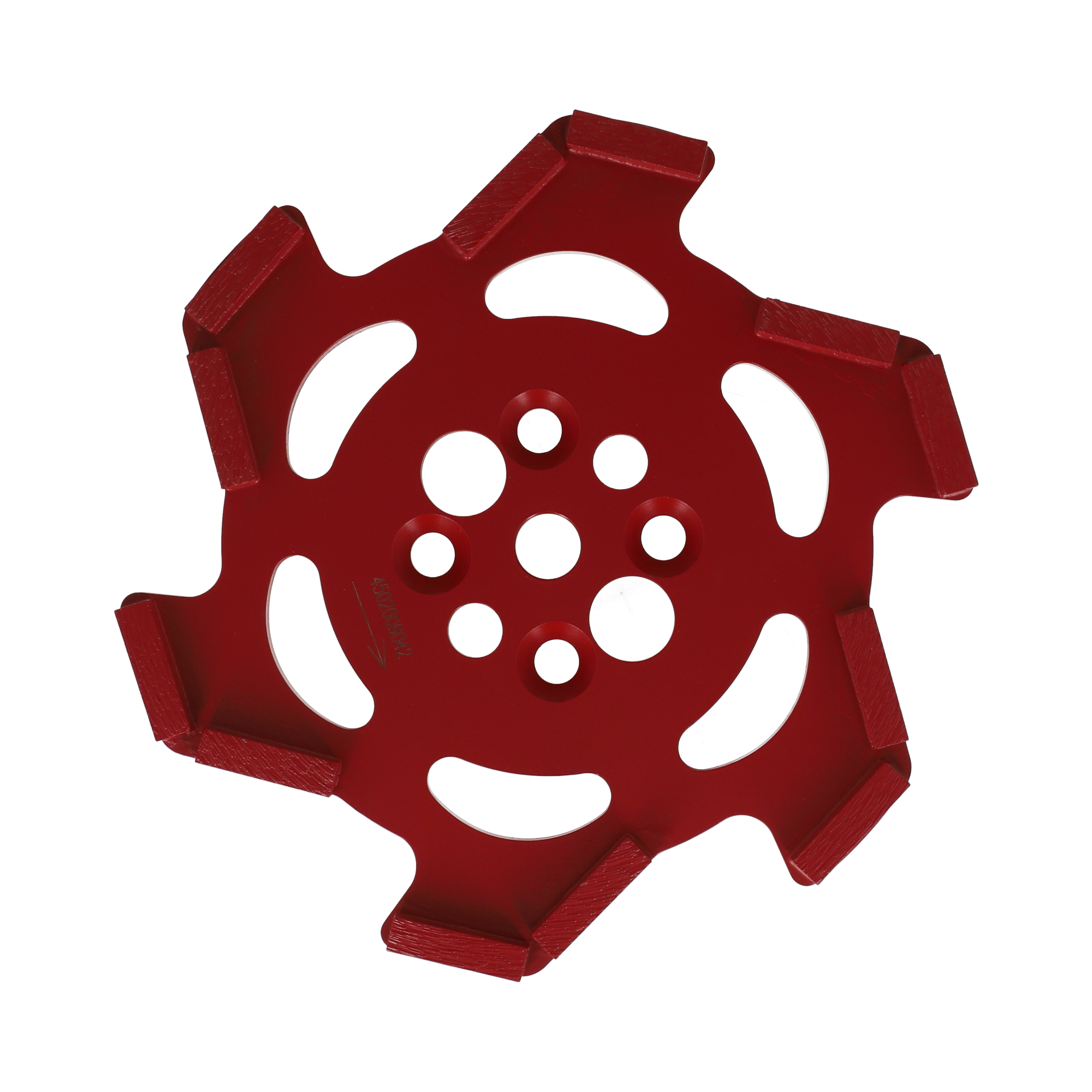 Clipper Diamantslipringar CG GRD25S 12SEG Röd 250x20mm