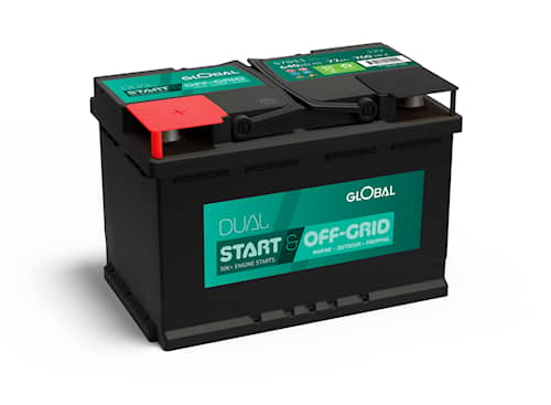 Global Batterier AB Vapaa-ajan akku globaali 57500 70 Ah
