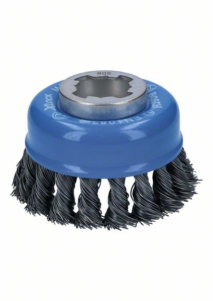 Bosch Axialborste Heavy for Metal 75mm X-Lock 0,50mm, virad, stål