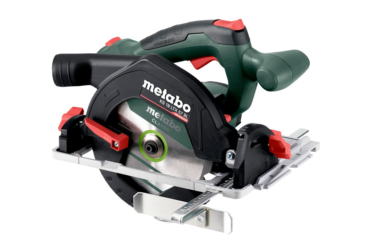 Metabo Cirkelsåg KS 18 LTX 57 BL utan batteri och laddare