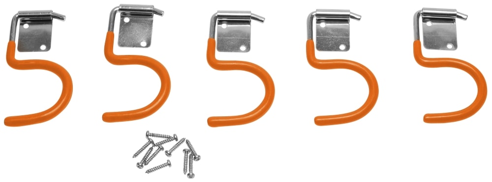 Home It® redskapsupphängning med mjukt gummi 5-pack