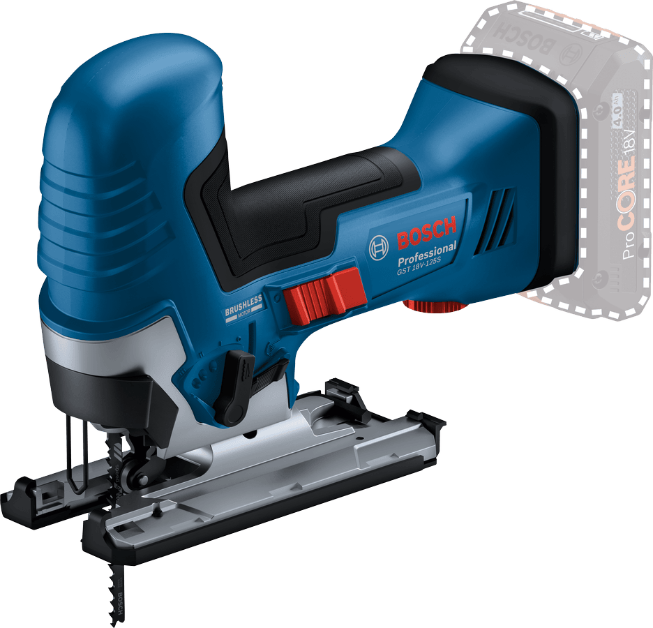 Bosch Sticksåg GST 18V-125 S utan batteri och laddare